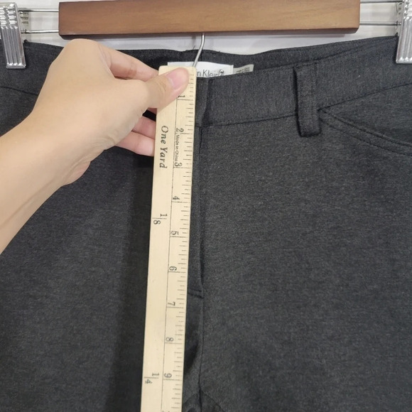 NEW Calvin Klein Gray Business Career Office Stretch Slim Pants size 6 - Picture 7 of 11